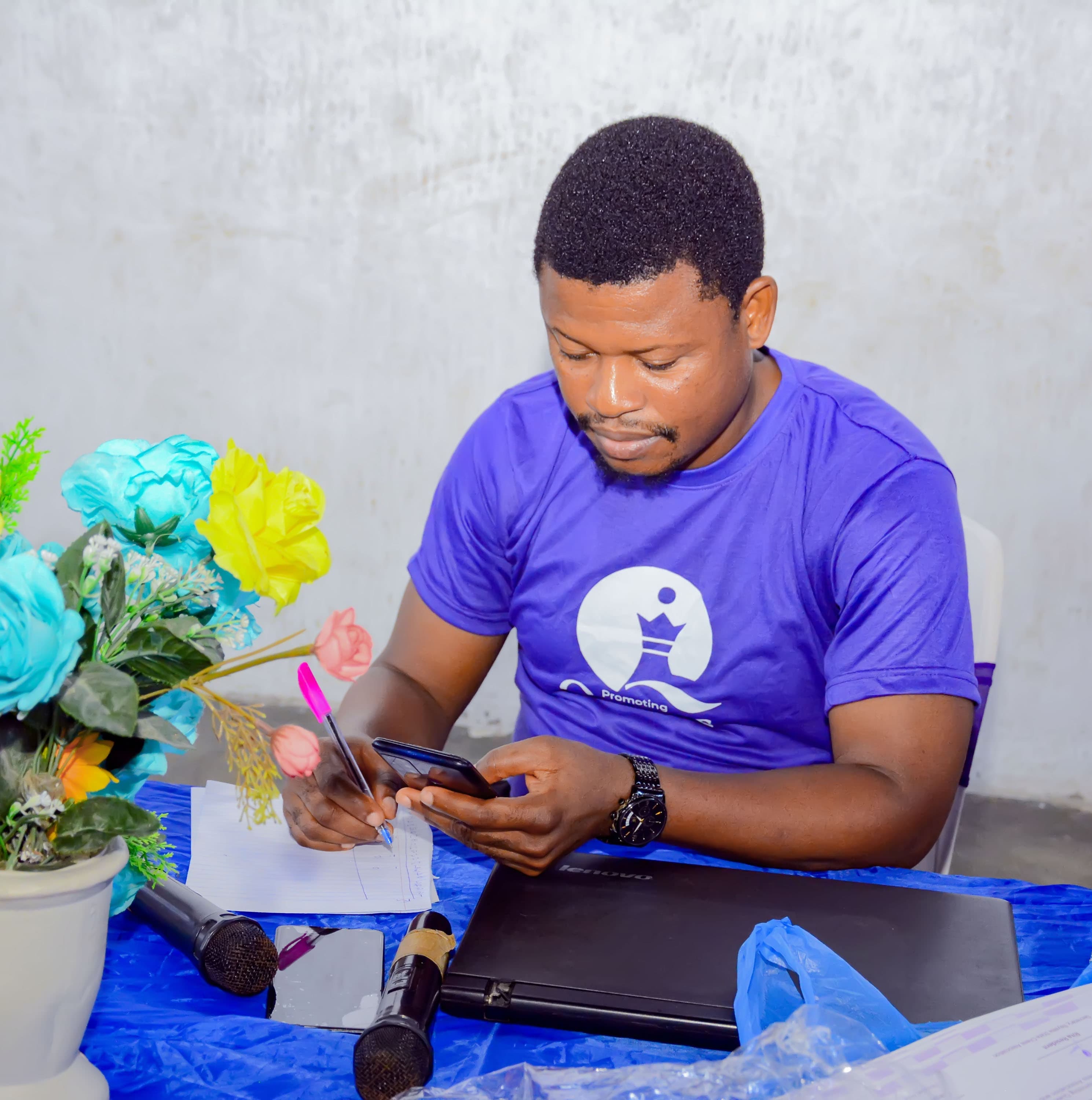 Girls participating in chess tournament