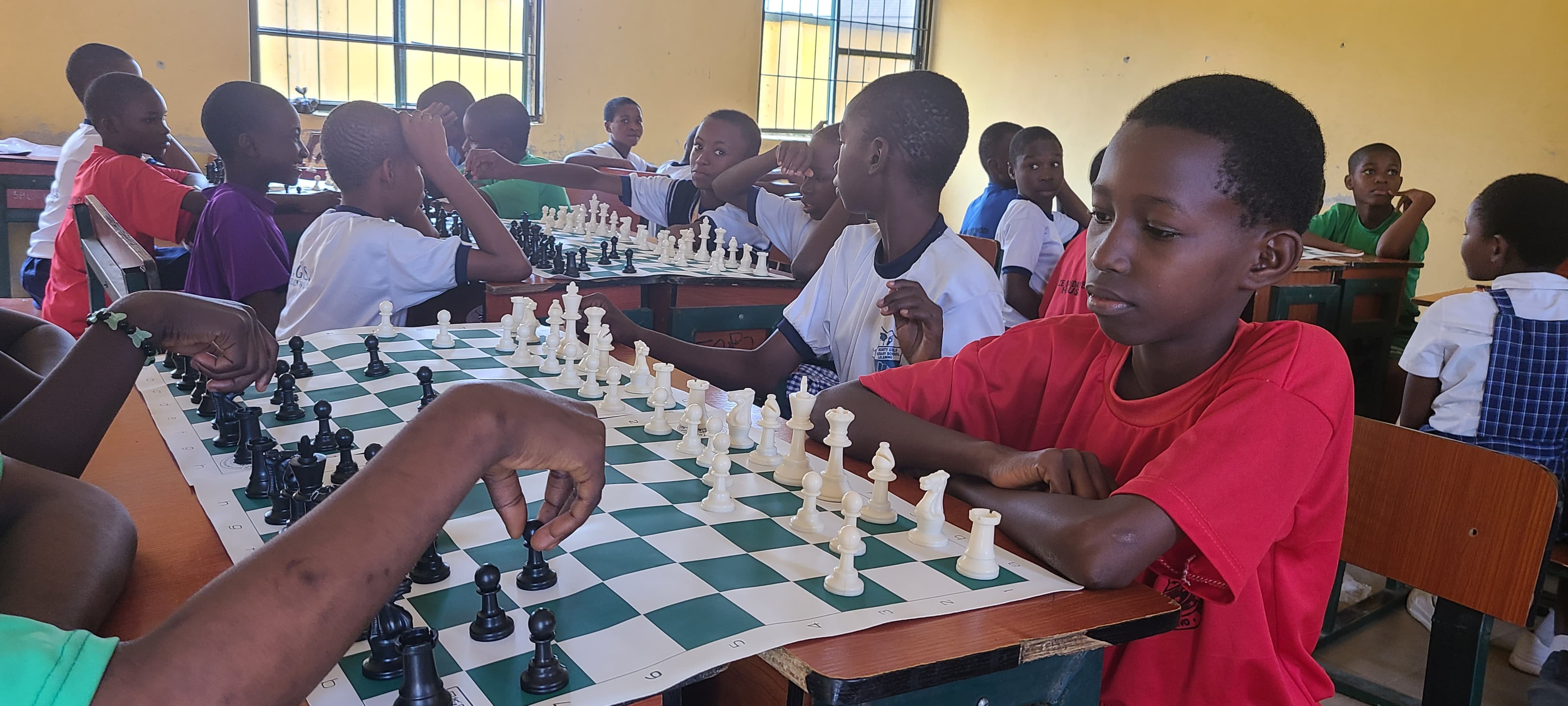 Chess training session in Elelenwo